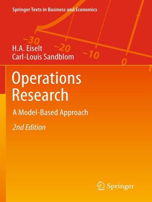 cover image of Operations Research